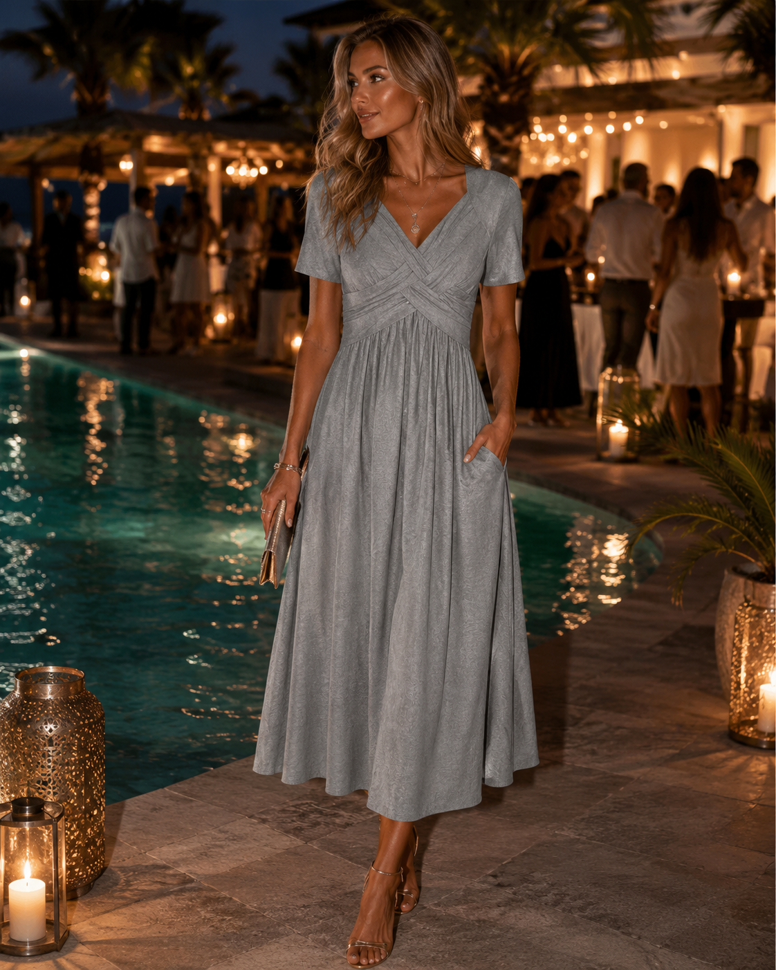 Bella Grace Wrap Dress