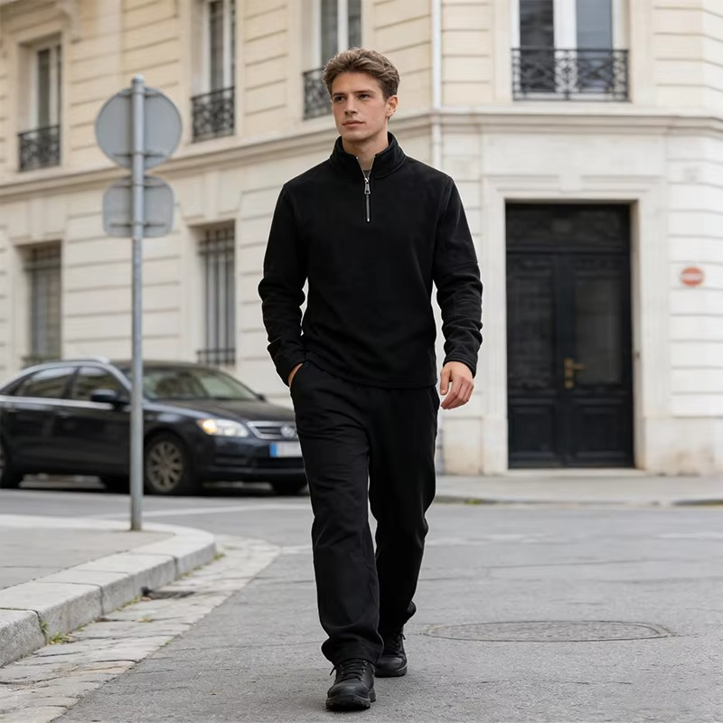 Soft Quarter-Zip Pullover
