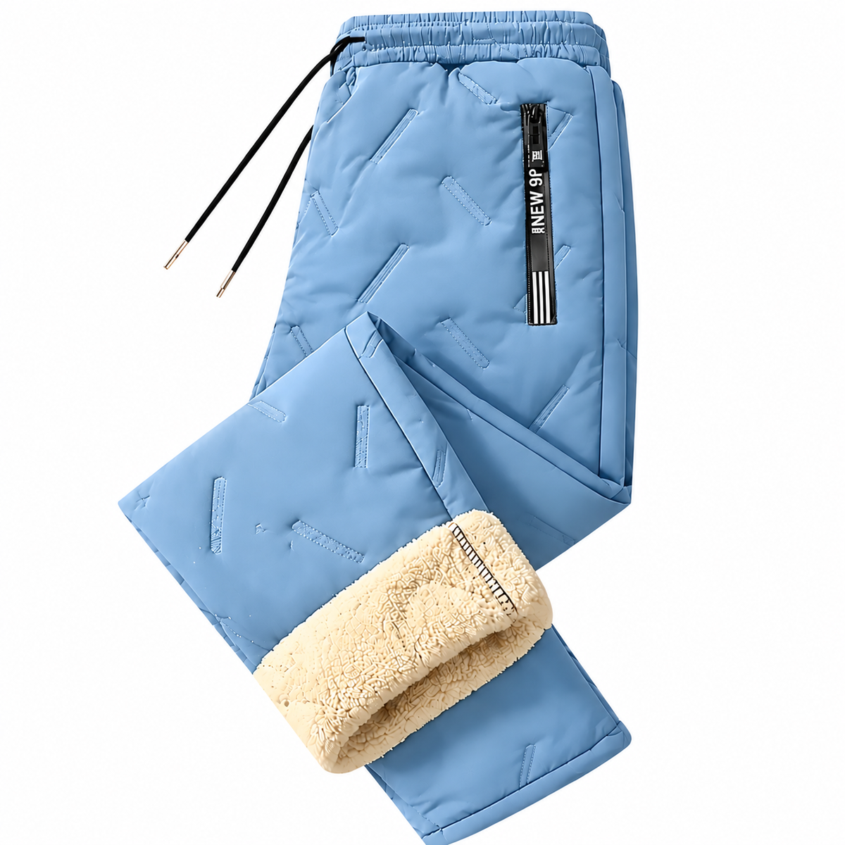 Winter Fleece-Lined Thermal Pants