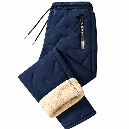 Winter Fleece-Lined Thermal Pants
