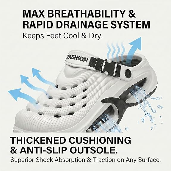 Men Ultra Comfortable Thick Sole Slippers