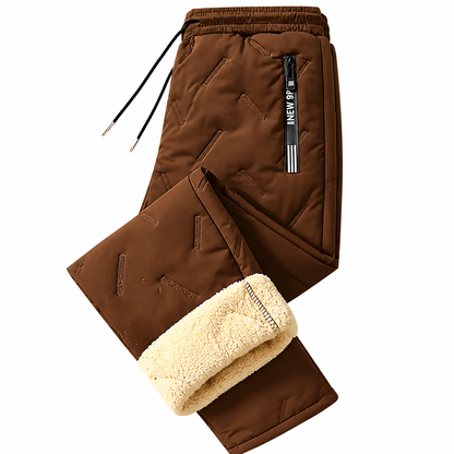 Winter Fleece-Lined Thermal Pants