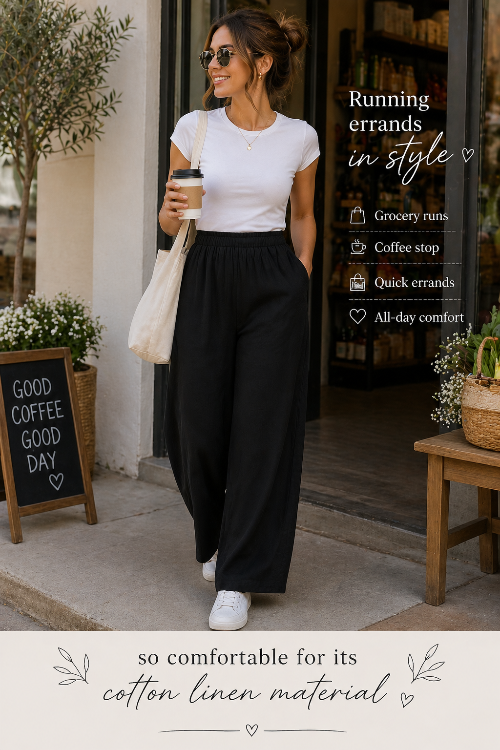 Velina™ Linen Cotton Pants