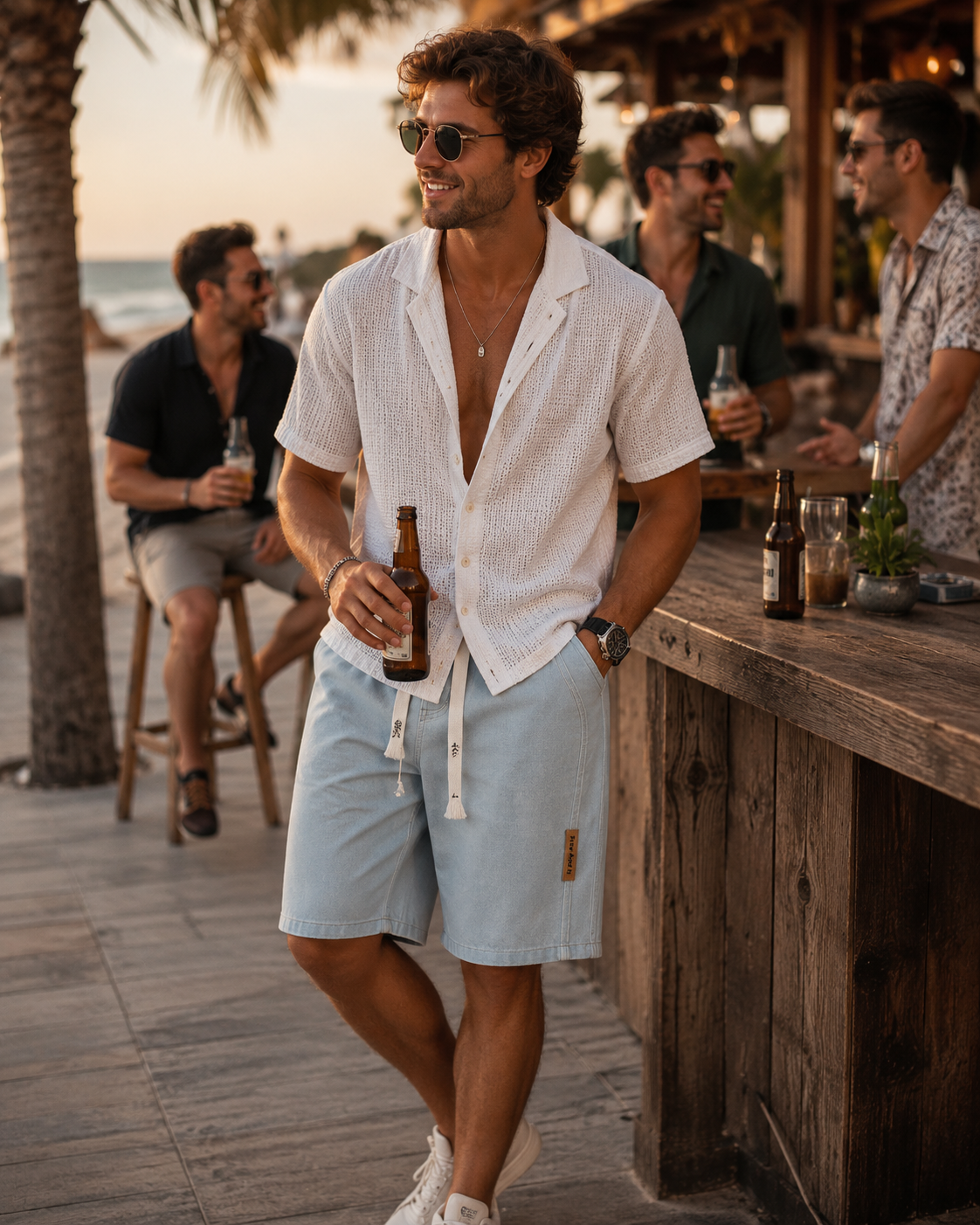 Vintage Drift Denim Shorts