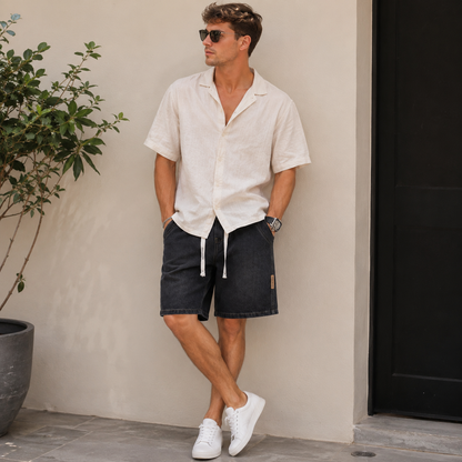 Vintage Drift Denim Shorts