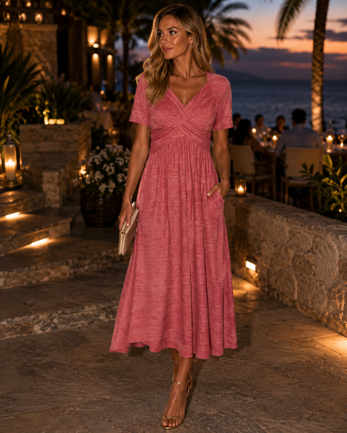 Bella Grace Wrap Dress