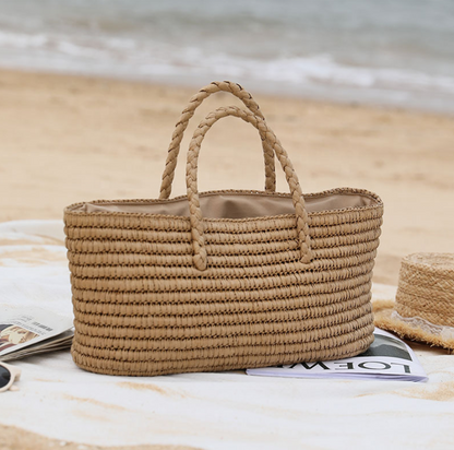 Jolush™ Riviera Straw Beach Bag