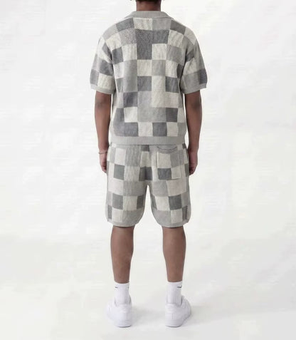 Luxe Grid Bamboo Set