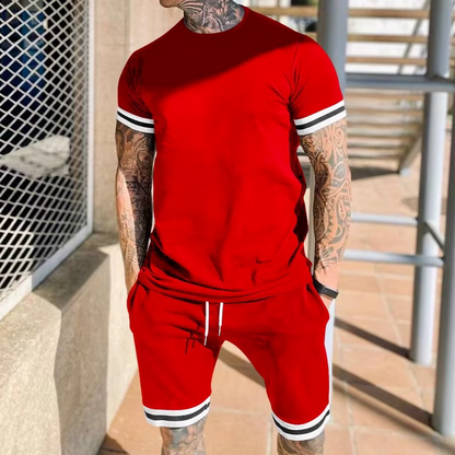 Men's Active Stripe Set