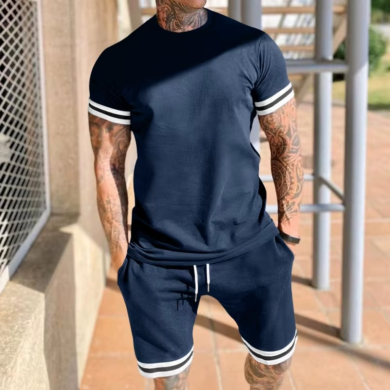 Men's Active Stripe Set