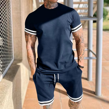 Men's Active Stripe Set