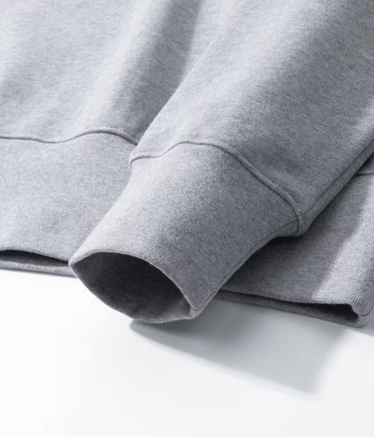 Premium Cotton Quarter-Zip Pullover