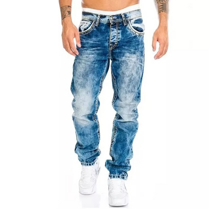 Vintage Stretch Straight Jeans