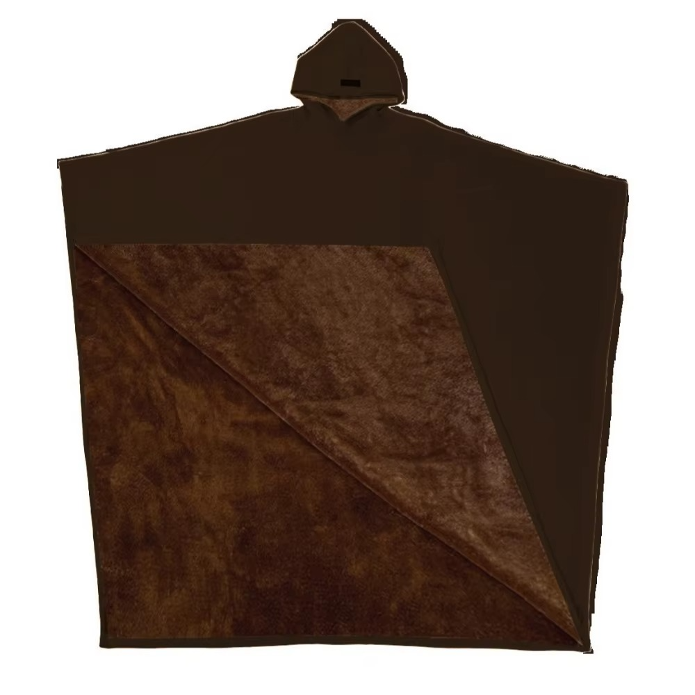 Cozy Hooded Blanket Cape