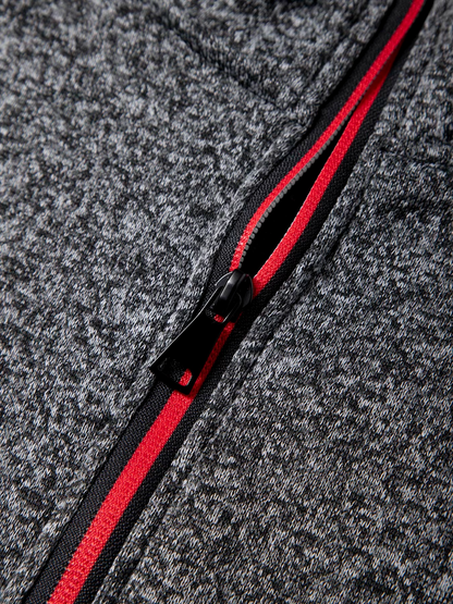Textured Quarter-Zip Pullover