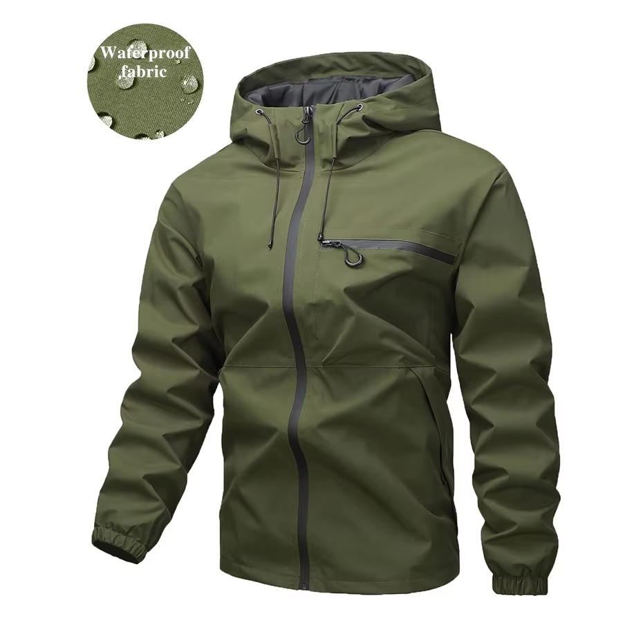 Lightweight Waterproof Windbreaker Jacket