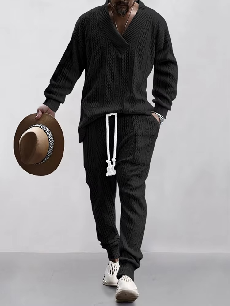 Heritage Knit Two-Piece Set