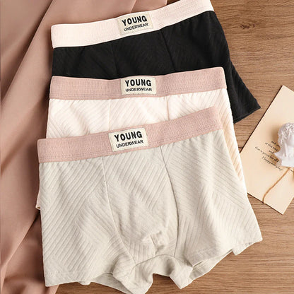 3 Antibacterial Cotton Men's Boxers