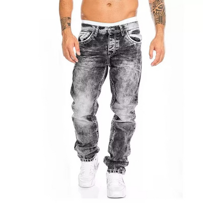 Vintage Stretch Straight Jeans