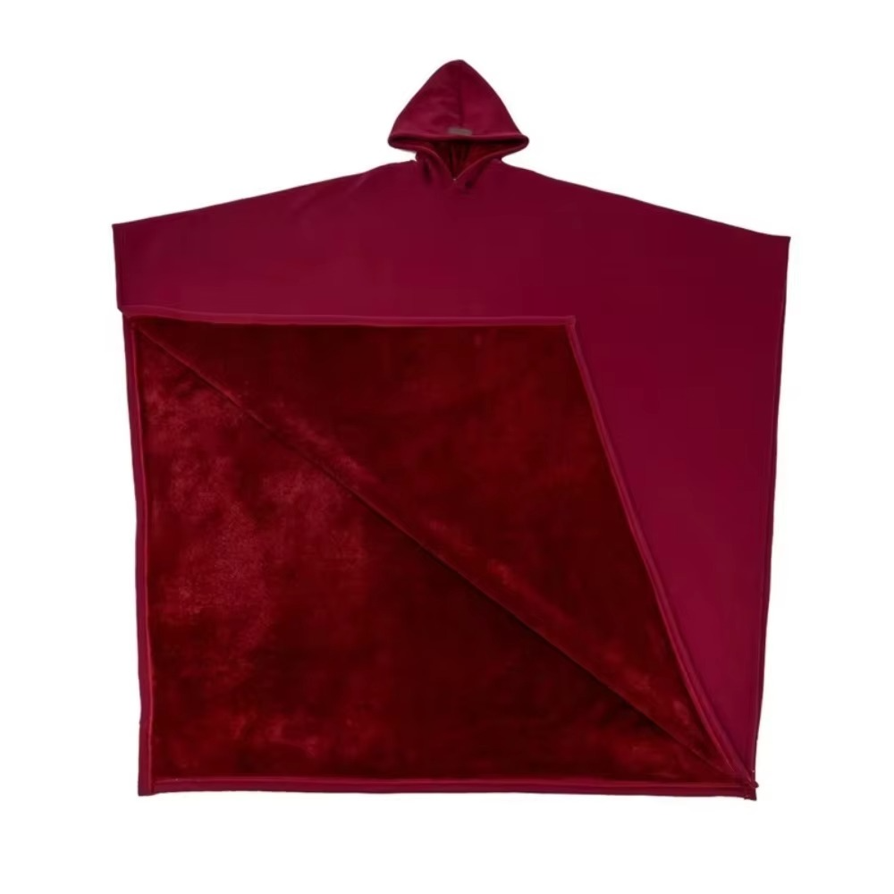Cozy Hooded Blanket Cape