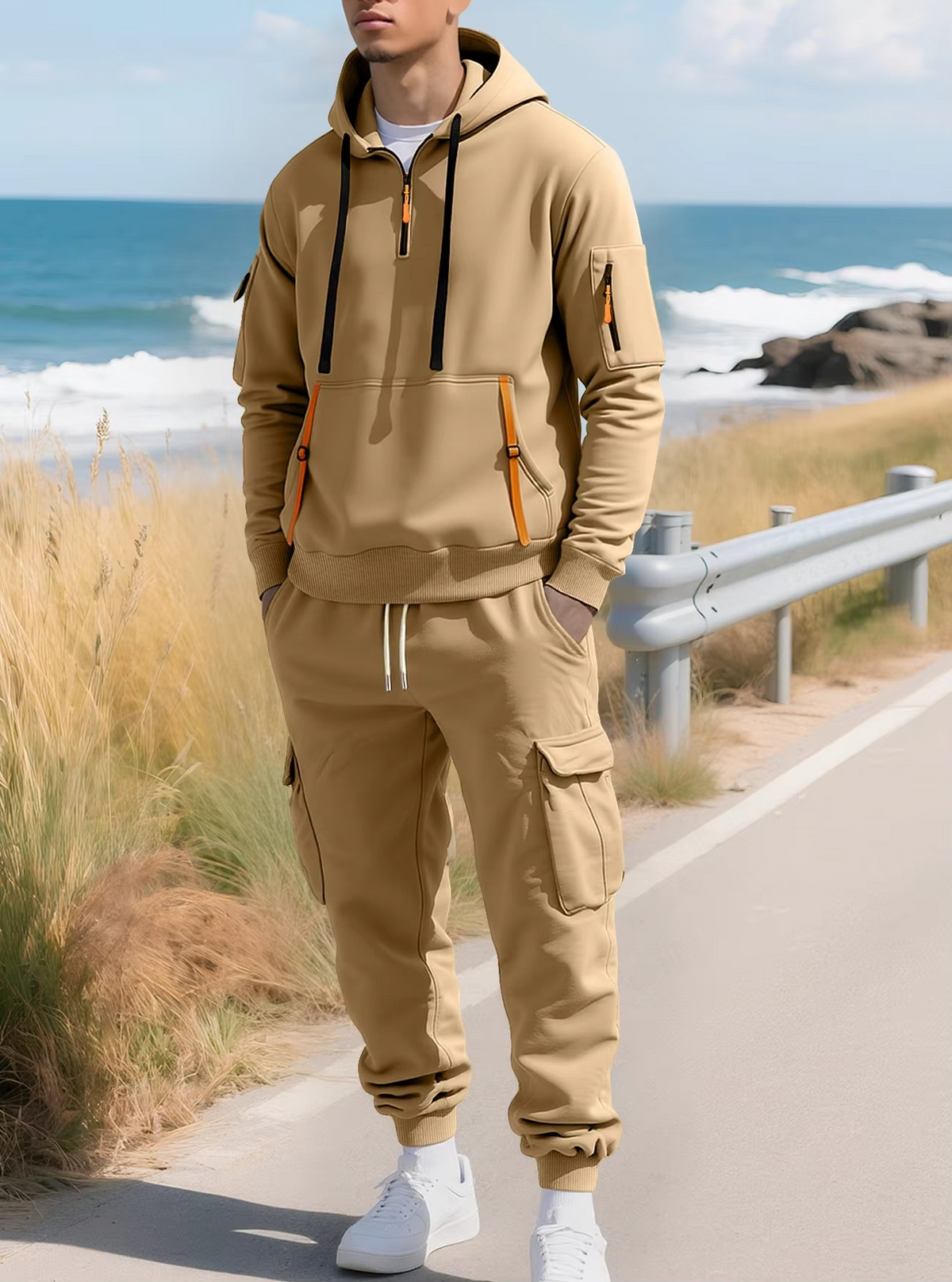 Utility Cargo Tracksuit Set