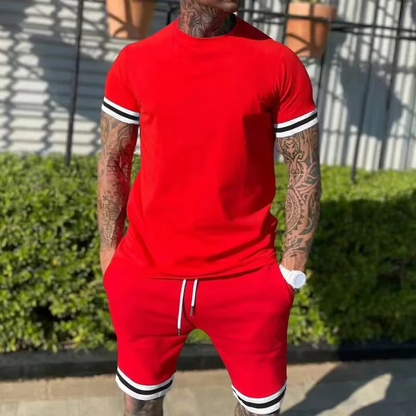Men's Active Stripe Set