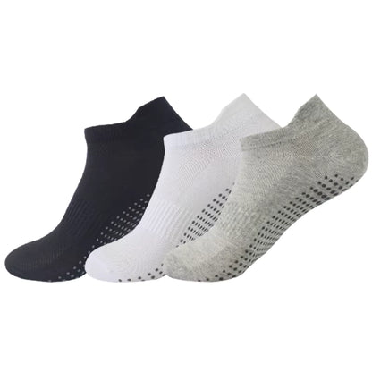 SilkStep™ No-Slip Invisible Socks – 6 Pcs