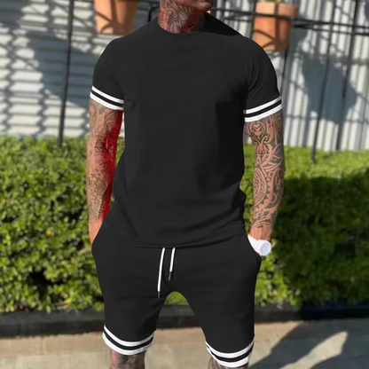 Men's Active Stripe Set