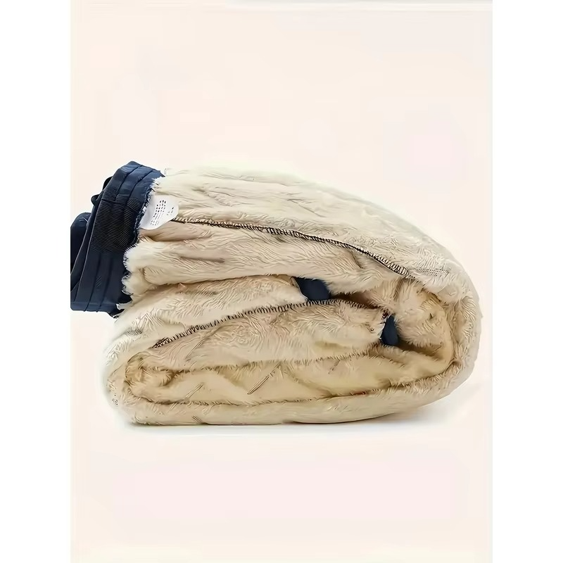 Winter Fleece-Lined Thermal Pants