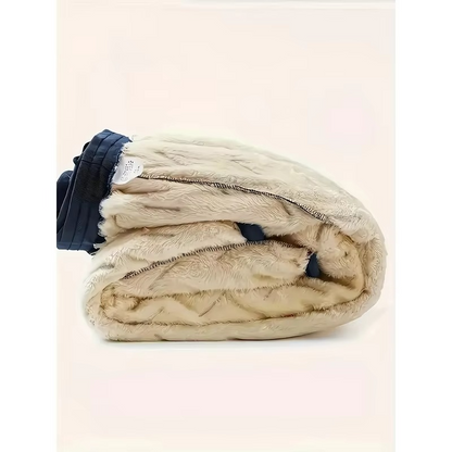 Winter Fleece-Lined Thermal Pants