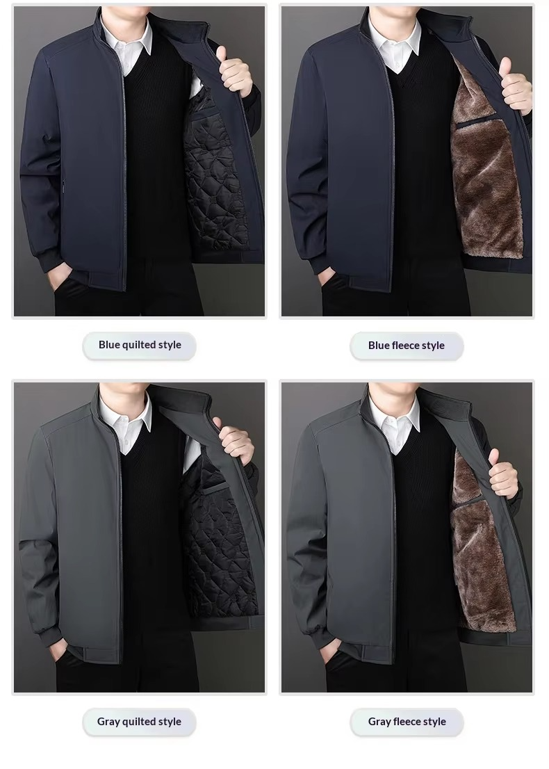 Stand Collar Winter Jacket