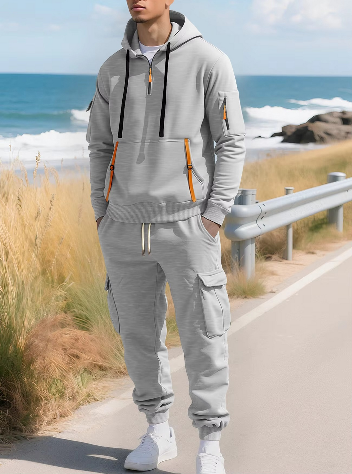 Utility Cargo Tracksuit Set