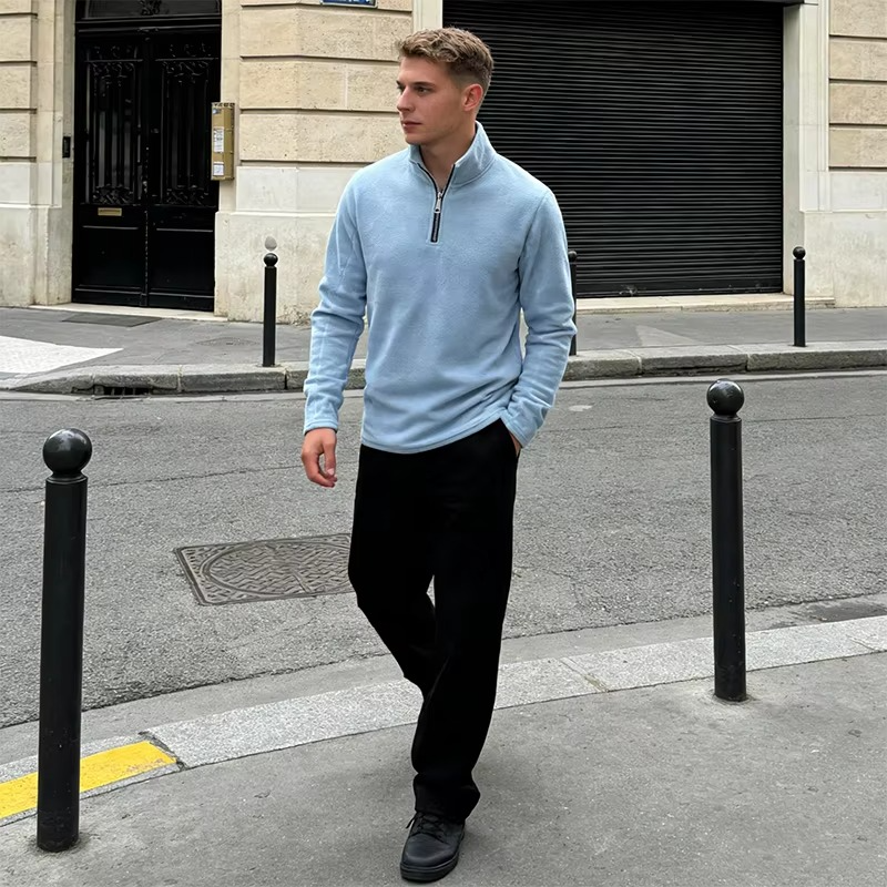 Soft Quarter-Zip Pullover