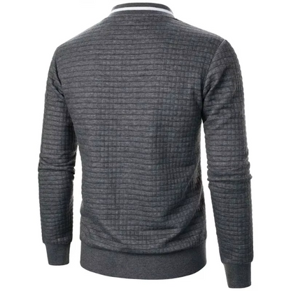Men's Premium Textured Bomber Jacket