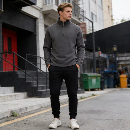 Soft Quarter-Zip Pullover