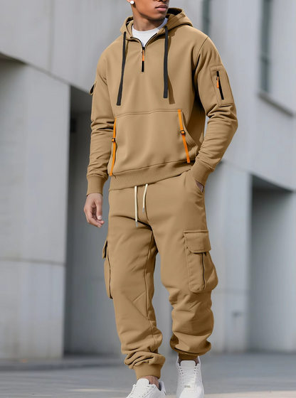 Utility Cargo Tracksuit Set