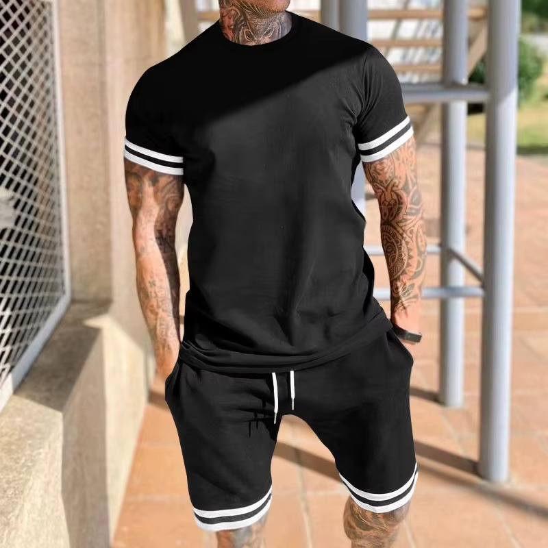 Men's Active Stripe Set