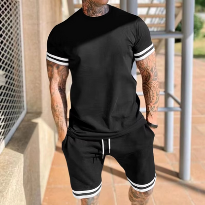 Men's Active Stripe Set