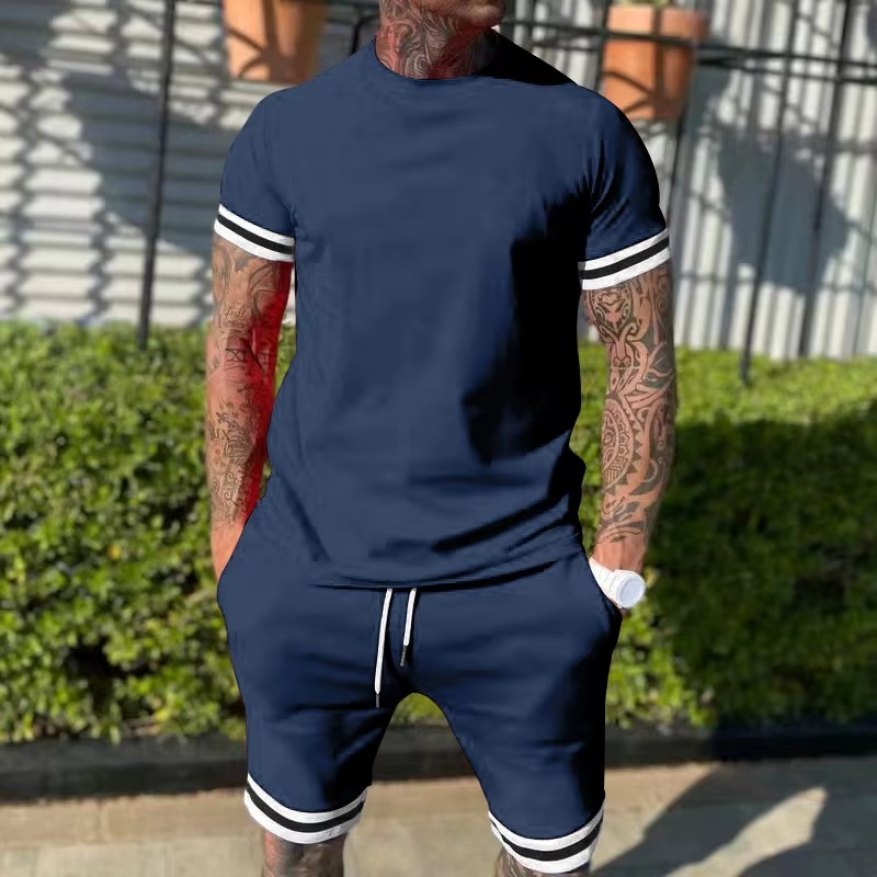 Men's Active Stripe Set