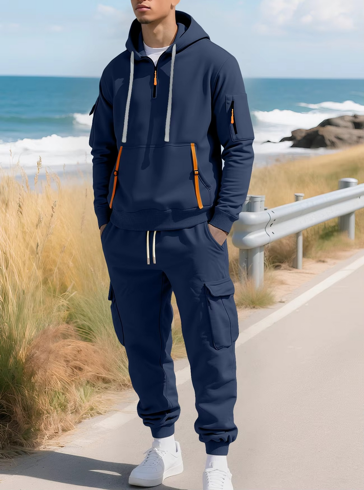 Utility Cargo Tracksuit Set