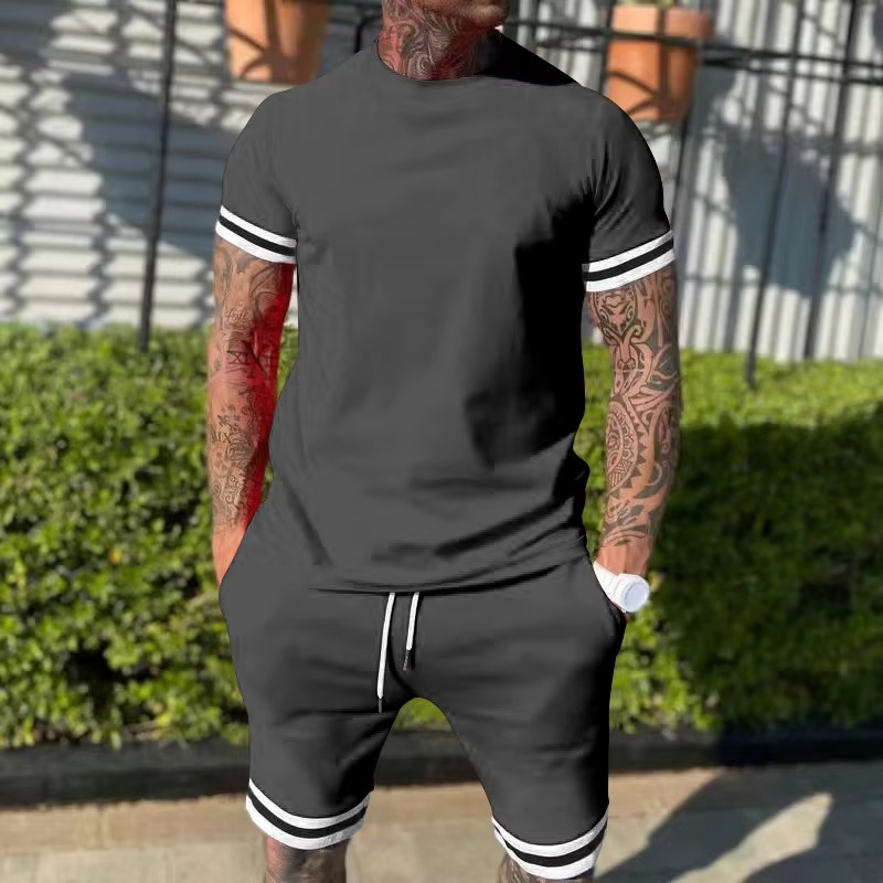 Men's Active Stripe Set