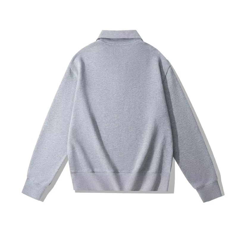 Premium Cotton Quarter-Zip Pullover