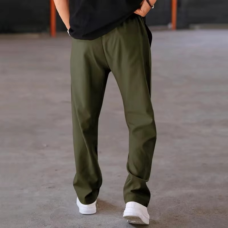 Relaxed Straight-Leg Trousers