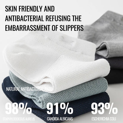 (5 Pairs) Mix Antibacterial Anti Odor Bamboo Socks