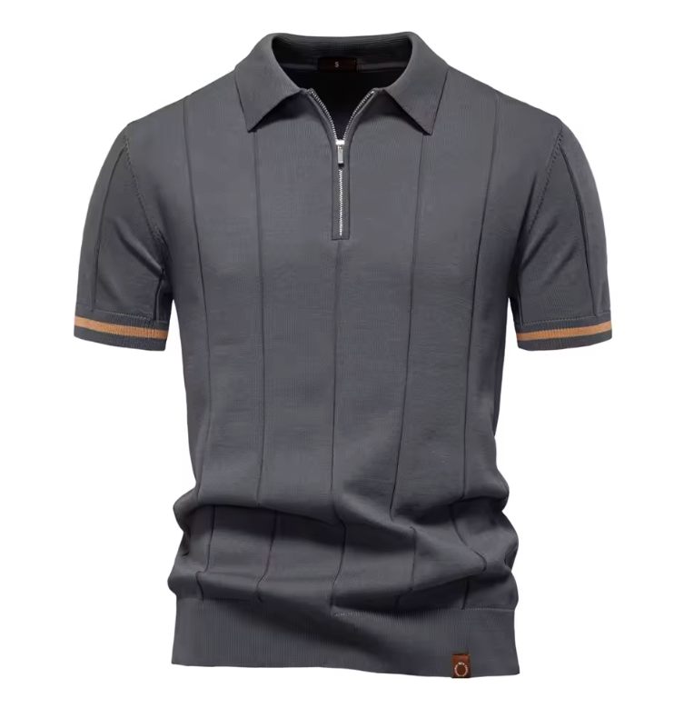 Edge Zip Polo