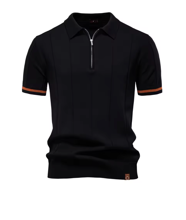 Edge Zip Polo