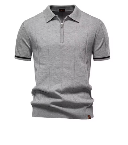 Edge Zip Polo