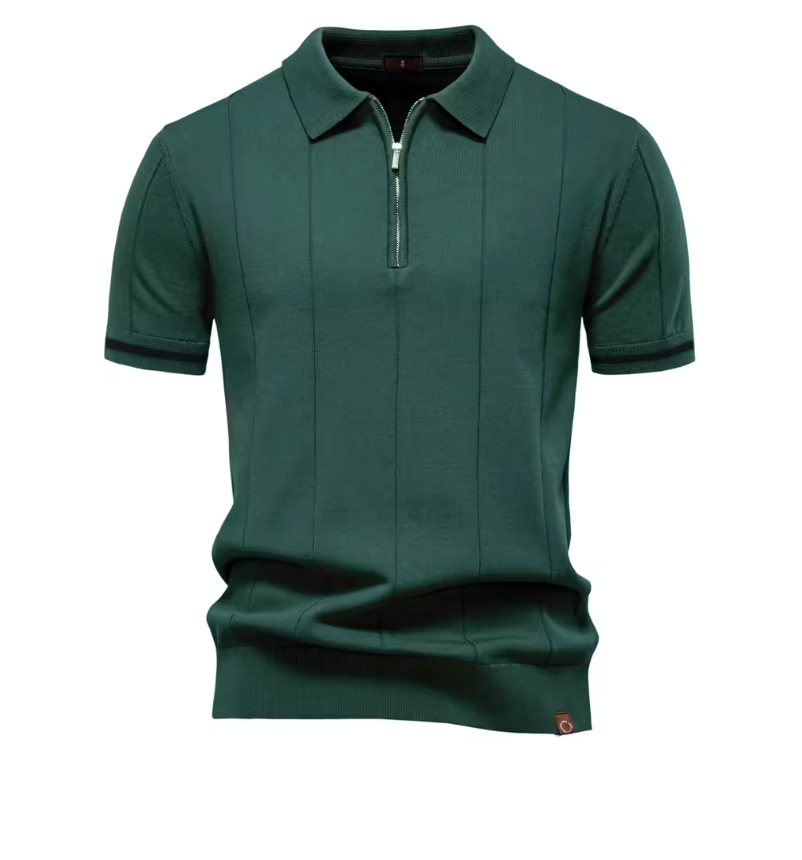 Edge Zip Polo