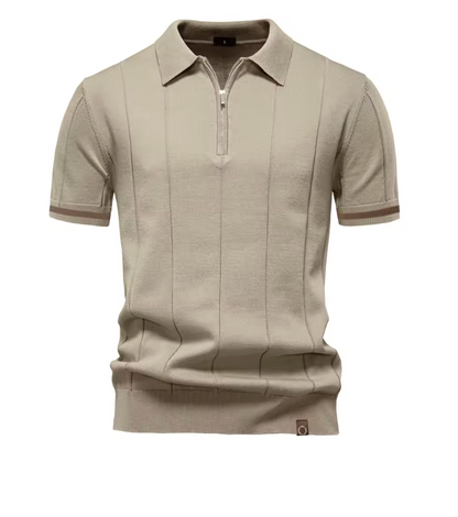 Edge Zip Polo