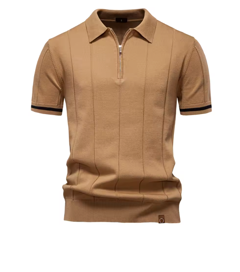 Edge Zip Polo